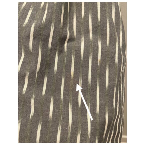 CONVERSE White Grey Spaghetti Straps V-Neck Mini Dress - Picture 4 of 4